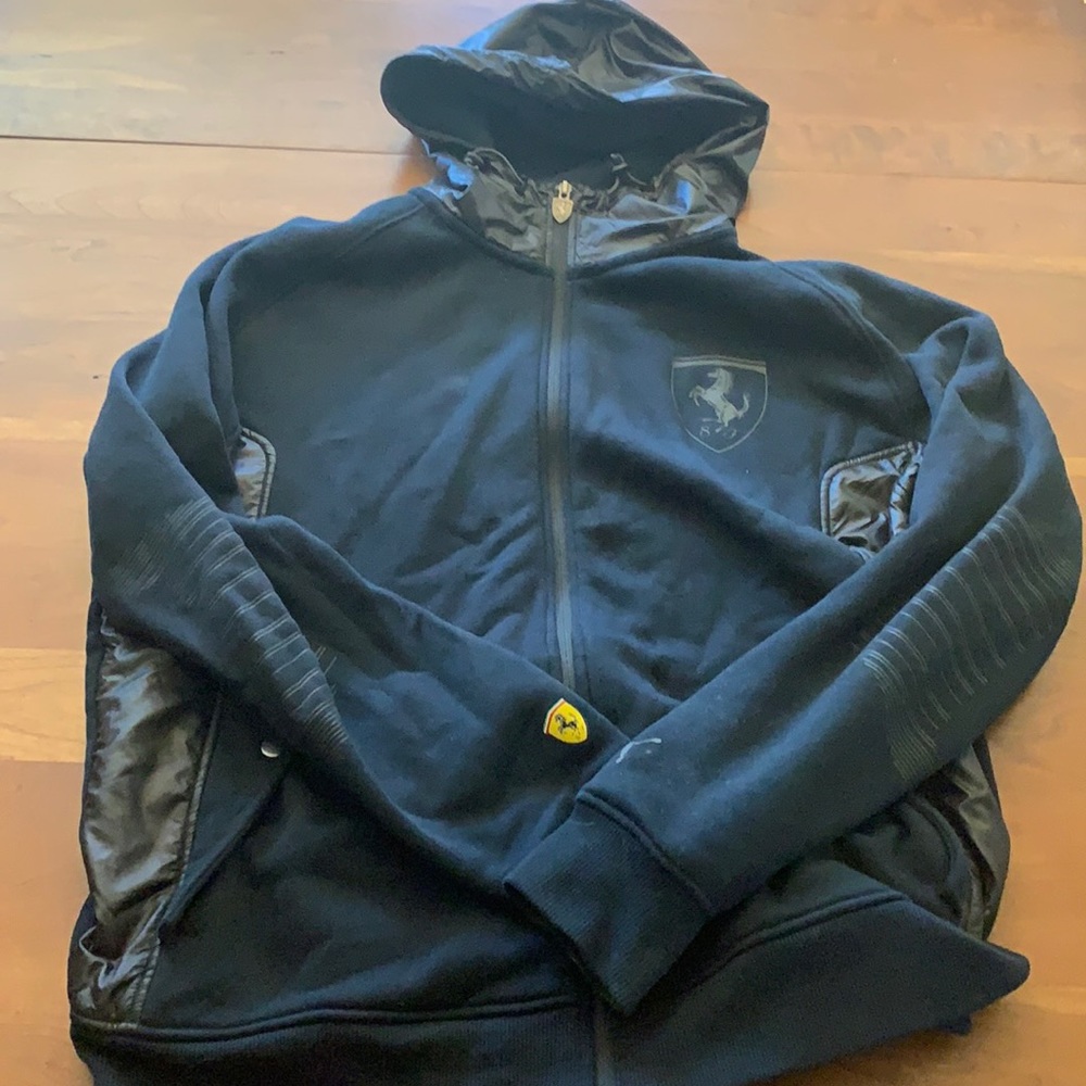 Puma Ferrari zip up hoodie